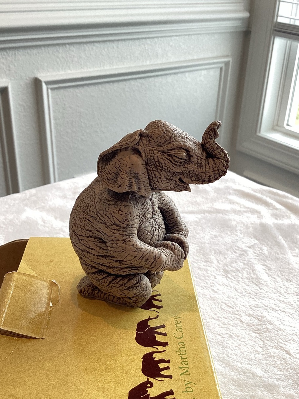 Vintage The Herd Elephant Martha Carey Elephant Story and Stone Ella Font 3162